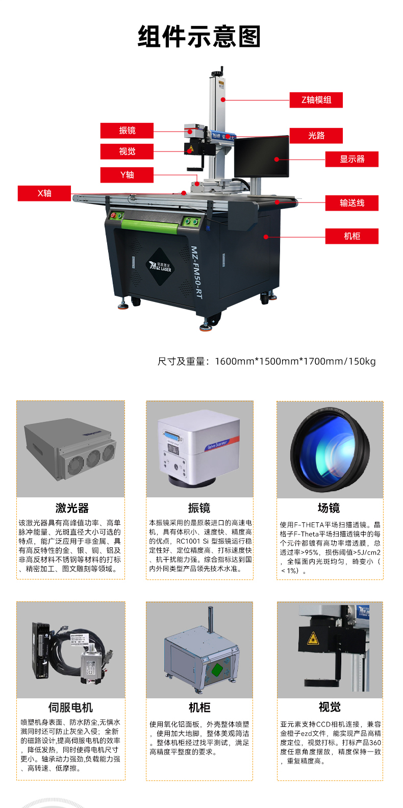 50瓦雙軸視覺激光打標(biāo)機(圖4)